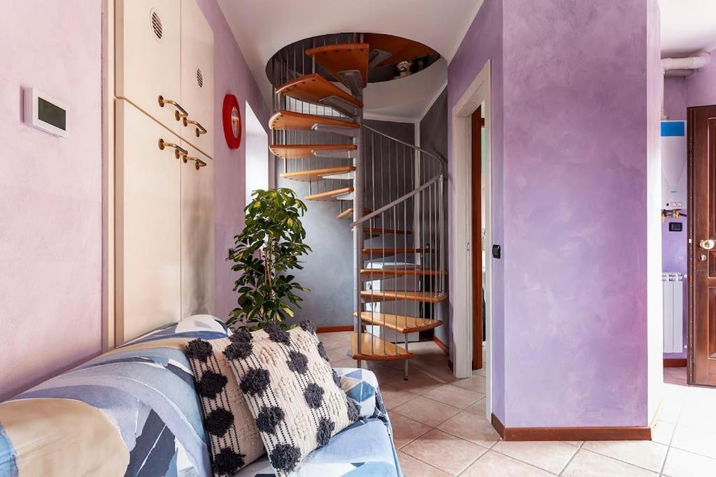Ferienwohnung Alex Haus Somma Lombardo Exterior foto